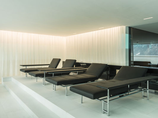 Park Hotel Vitznau, Lichtdesign: Manulux Lichtgestaltung, Angelika Dreher, Fotograf: Andin Winteler, bürobuerau GmbH