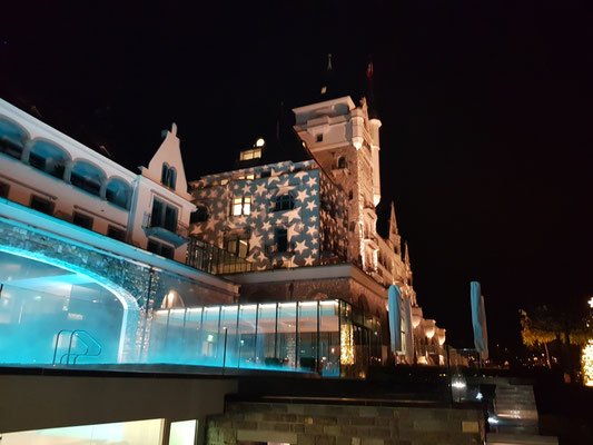 Park Hotel Vitznau, Lichtdesign: Manulux Lichtgestaltung, Angelika Dreher, Fotograf: RS Licht nach Mass AG