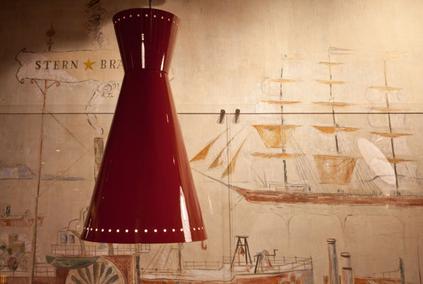 Clipper Burger King Zürich, Architekt: Tilla Theus und Partner AG, Zürich, Lichtplaner: Sommerlatte & Sommerlatte AG, Zürich