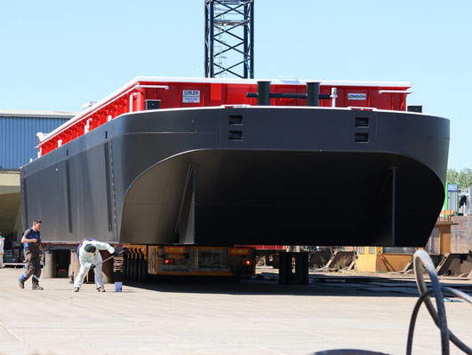 Tewaterlating 29 april 2026 bij Scheepswerf Maasbracht