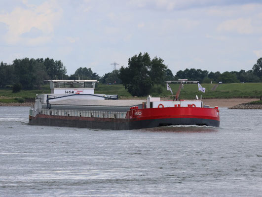 Motorvrachtschip Helios (ENI 02340356) van HGK Shipping,