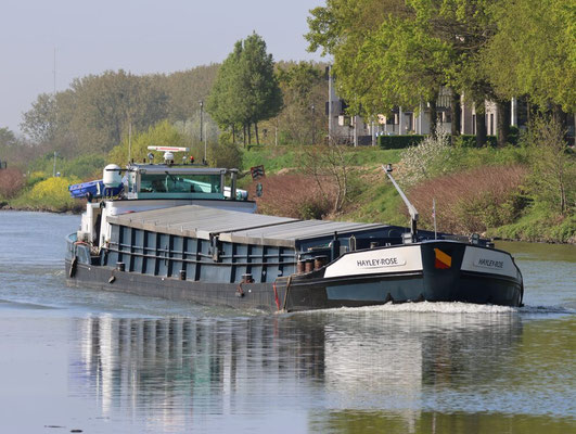 Motorvrachtschip Hayley Rose (ENI 06000480) geladen