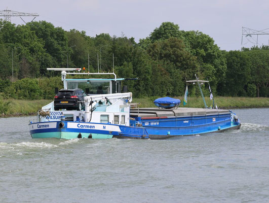 Motorvrachtschip Carmen met ENI-nummer 06002974, 
