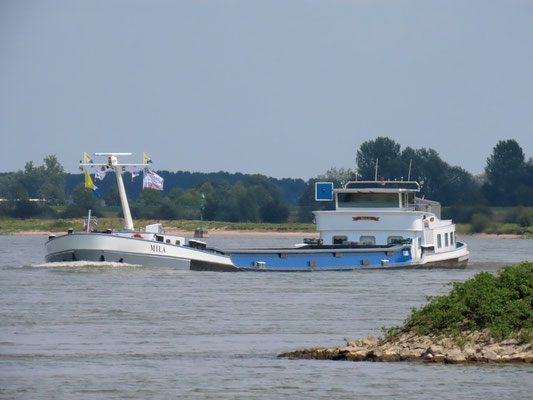 Mila Motorbeunschip ENI 02313209 Het motorbeunschip Mila heeft een lengte van 80 m, een breedte van 8,20 m