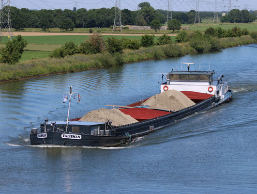 Talisman Motorvrachtschip ENI 08000049 Foto vanaf brug Roosteren