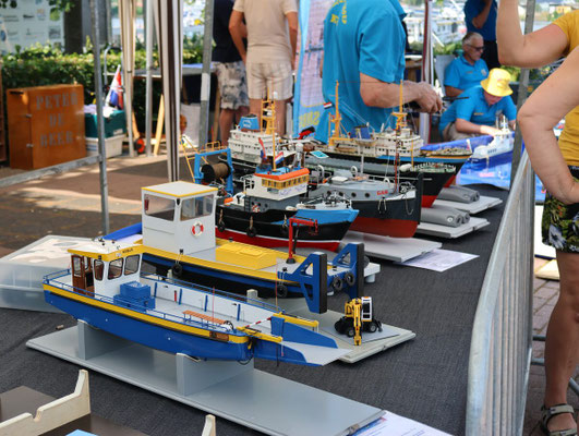 Modelbouw Groep Devel op Havendagen Maasbracht: Fotoserie Binnevaartspotter.nl Foto 16