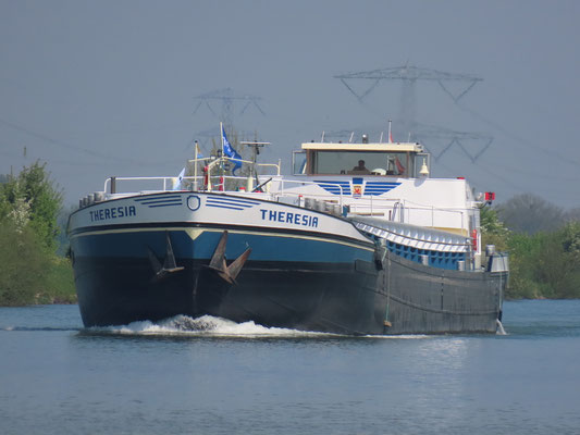 Motorvrachtschip Theresia met ENI-nummer 03110611