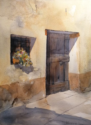 Kellermotiv, 30 x 40 cm