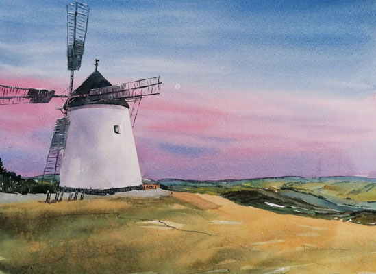 Retzer Windmühle, 40 x 30 cm