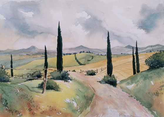 Toskana, 40 x 30 cm 