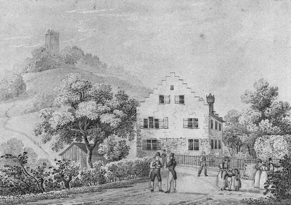 Der Schlosshof bei Winterthur