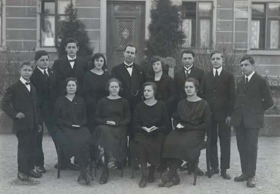 Konfirmation Pfr. H. Baumgartner - 1926