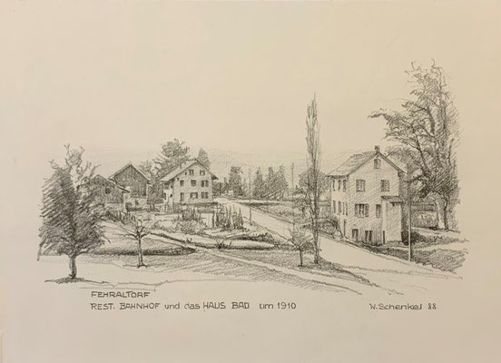 Zeichnung - Bahnhofstrasse