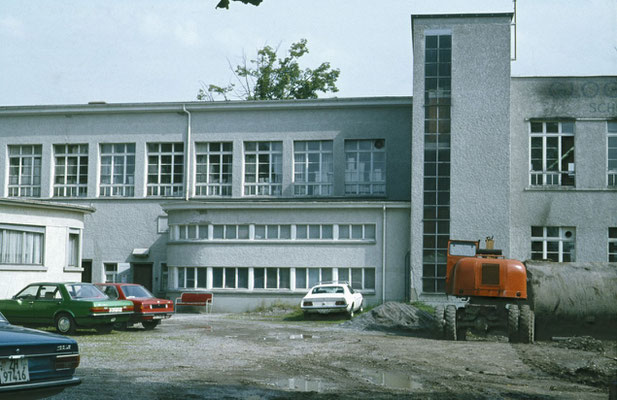 Bahnhofstrasse 31 - Schufabrik Glogg kurz vor dem Abbruch