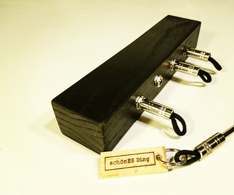 Schlüsselregal aus Holz - Exklusiv von "schönES Ding"