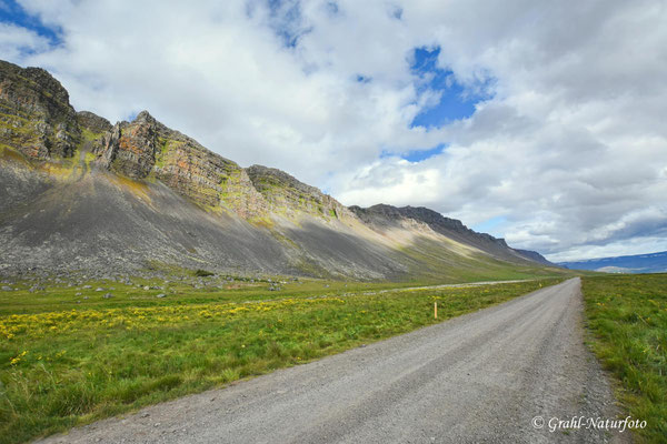 In den Westfjorden unterwegs.