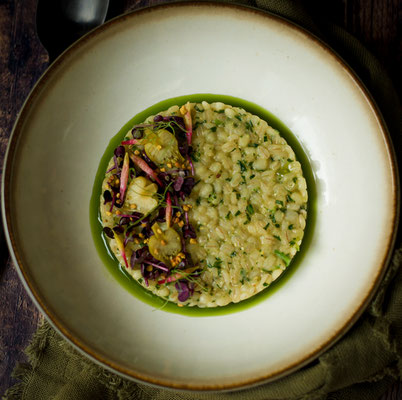 Bärlauch-Orzotto
