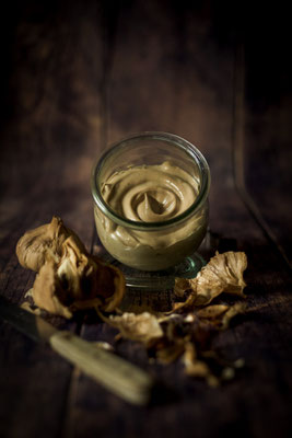 Schwarze Knoblauch Mayo