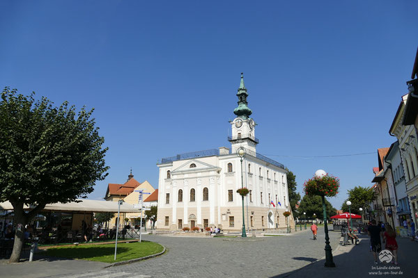 Einen schönen Marktplatz