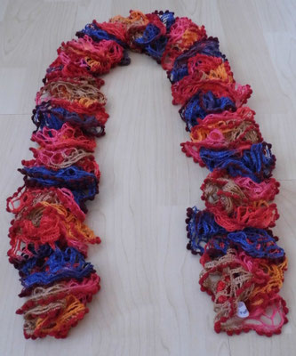 bunt (blau, rot, pink, gelb) 