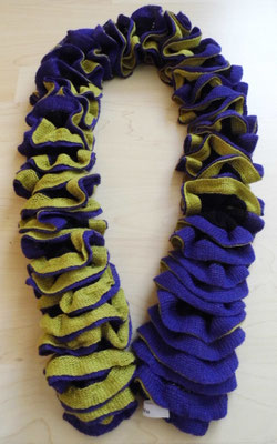 violett, grün, schwarz 