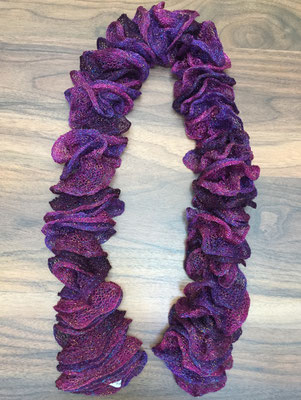 violett mit pink-Glitzer 