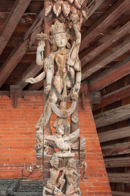 Mul Chowk, Durbar square, Patan, Nepal, 2013