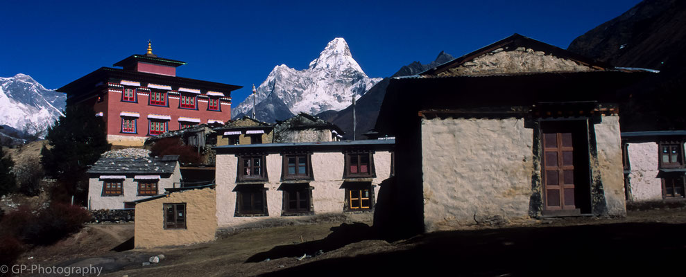 Temboche Monastery - Ama Dablam