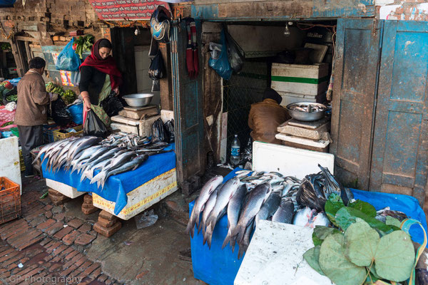 In the streets of Bhaktapur, Nepal, 2013