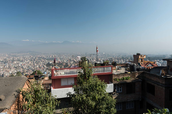 View of Kathmandu from Kirtipur, Nepal, 2013