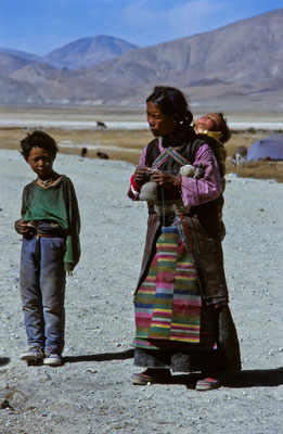 In Old Tingri, Tibet 1993