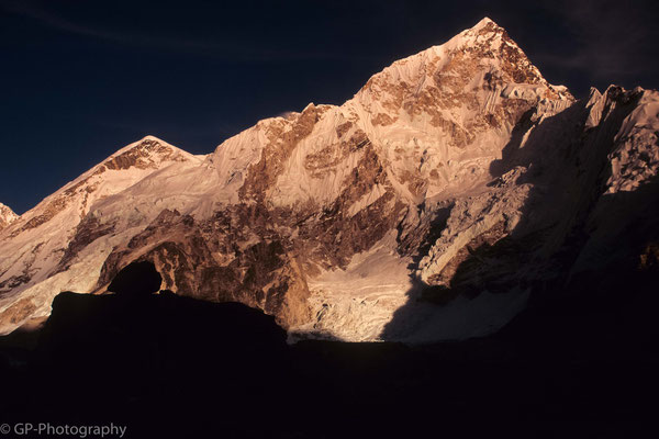 Nuptse in the evening light