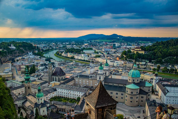 Salzburg, Österreich, Panorama