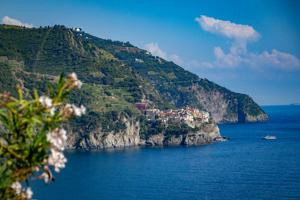 Cinque Terre, bunte Häuser, Italien, Ligurisches Meer, UNESCO Welterbe, Fünf Dörfer, Die Traumreiser