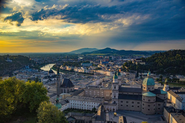 Salzburg, Österreich, Panorama