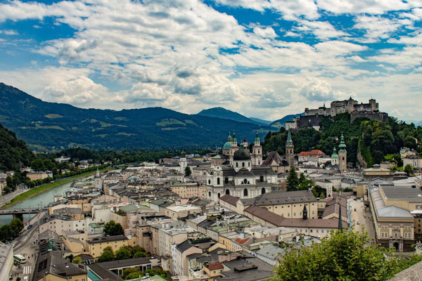 Salzburg, Österreich, Panorama
