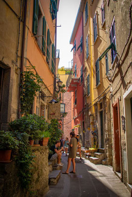 Cinque Terre, bunte Häuser, Italien, Ligurisches Meer, UNESCO Welterbe, Fünf Dörfer, Die Traumreiser