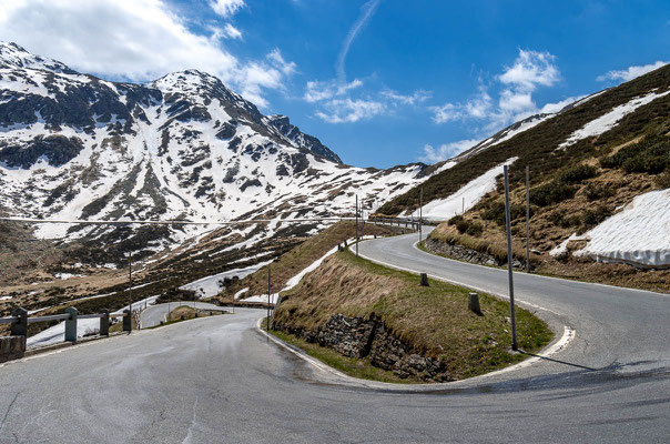 Splügenpass - Passo dello Spluga (2.114m), Schweiz-Italien
