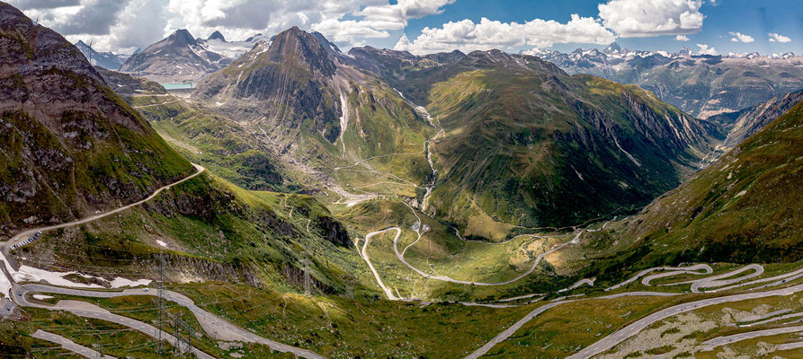 Nufenenpass - Passo della Novena (2.478m), Schweiz