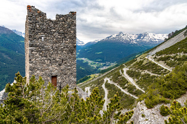 Passo/Torri di Fraele (1.955m), Italien