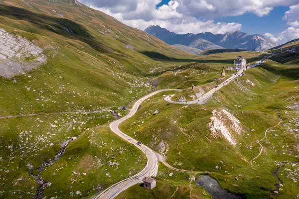 Kleiner St. Bernhard - Col du Petit Saint-Bernard (2.190m), Frankreich-Italien