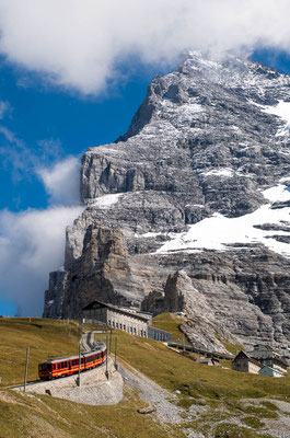 Jungfraubahn durch die Eiger Nordwand, Schweiz