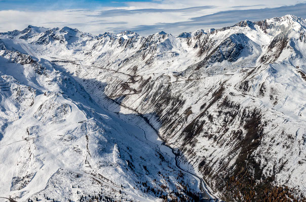 Ötztaler Gletscherstraße (2.798m), Österreich