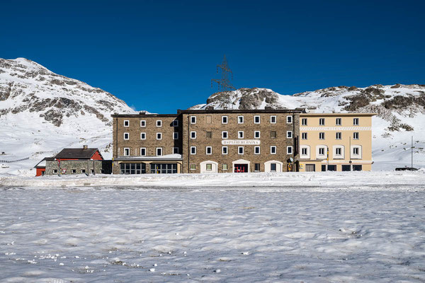 Passo del Bernina (2.330m), Schweiz-Italien