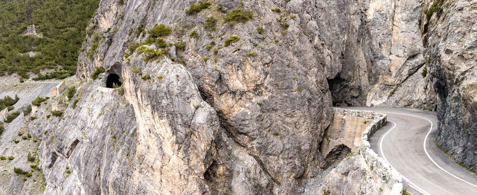 Passo/Torri di Fraele (1.955m), Italien