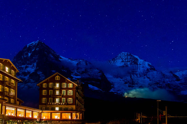 Hotel Bellevue des Alpes, Kleine Scheidegg (2.061m), Schweiz
