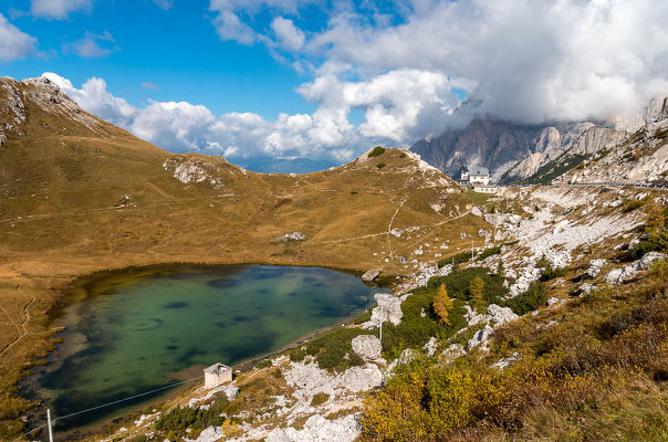 Passo di Valparola (2.192m), Italien