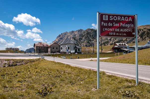 Passo San Pellegrino (1.918m), Italien
