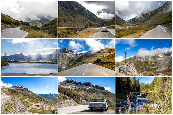 Nufenenpass - Passo della Novena (2.478m), Schweiz