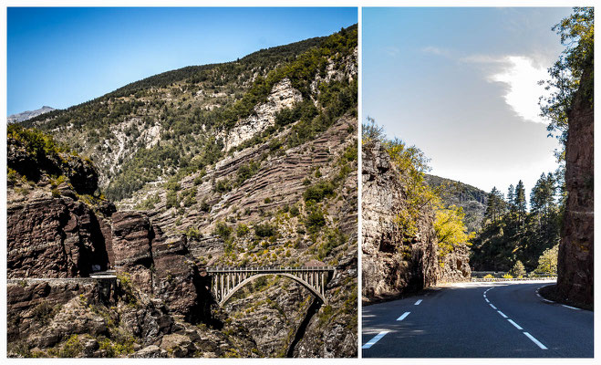 Gorges de Daluis, Frankreich